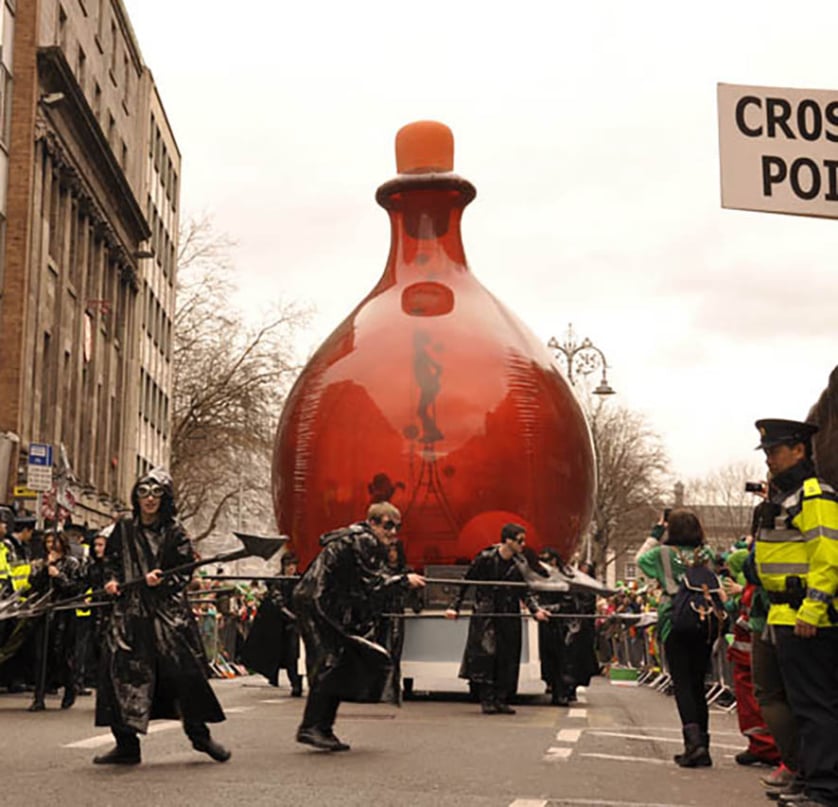 Giant Bottle Inflatable