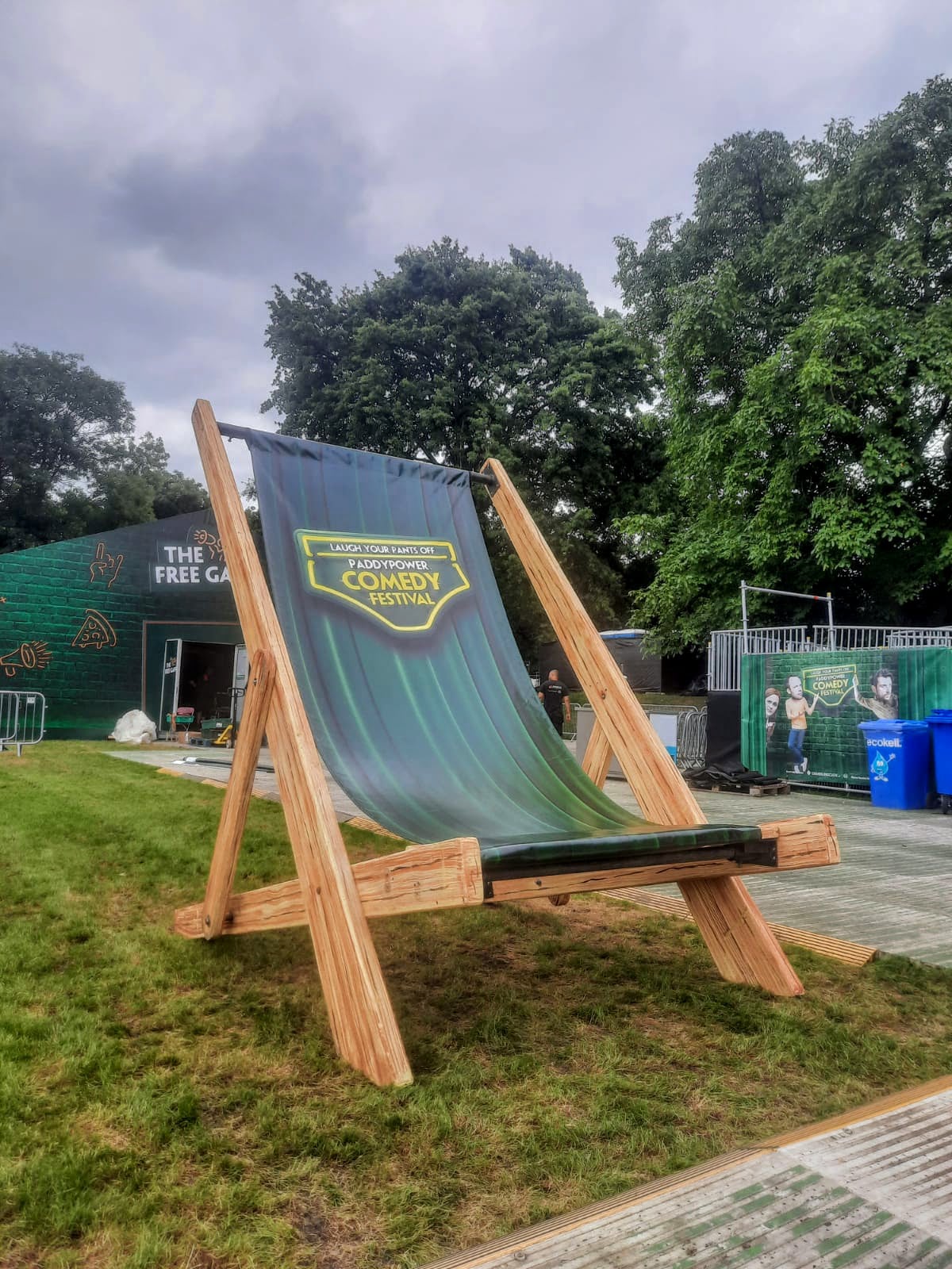 Branded deckchair