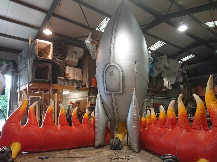 Giant Inflatable Prawn